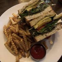 Grilled veggie sandwich  at Swans Hotel in Victoria