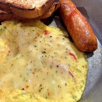 Pepper Jack "Cheese" Frittata  at Walt Disney World - Whispering Canyon Cafe in Lake Buena Vista