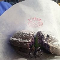 Our baked ice-cream at Yelo'd Ice Cream & Bake Shoppe in Edmonton