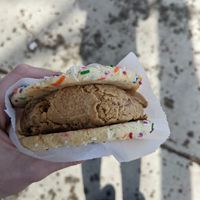 Birthday cookie with coffee icecream 3/5 at Yelo'd Ice Cream & Bake Shoppe in Edmonton