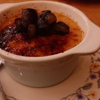Creme brule at Greenhorn in Bluffton
