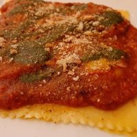 Deeelicious ravioli! at Greenhorn in Bluffton