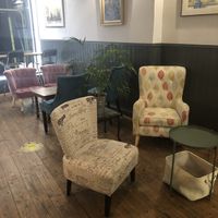 Comfy waiting area - takeaway also available  at The Pizza Room in South East London
