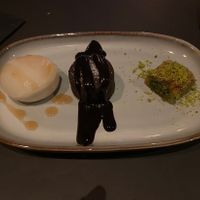 The dessert (surprising and tasty flavors)  at Flavor and Spice in Eindhoven