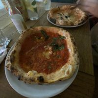 Marinara and margarita with vegan cheese  at Iggy Pizza in Wroclaw