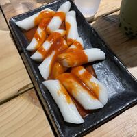 tteokbeokki  at Oppa in St Andrews