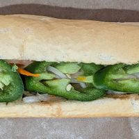Vegan Seaweed Fish Baguette at  Van Nien Vegan Baguette Food Coffee Tea in Portland