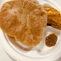 Poori masala   at Maa Saradas Kitchen  in Springfield Lakes