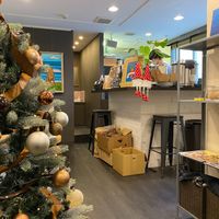 Christmas, cozy interior at Vegeto LIKO in Sendai