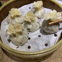 Mushroom dumplings  at RúShì Shū 如是蔬 in Sanya