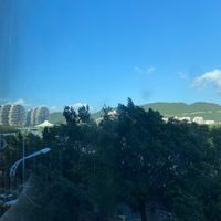The foto does not give credit to the real view from the third floor the a la carte restaurant. at RúShì Shū 如是蔬 in Sanya