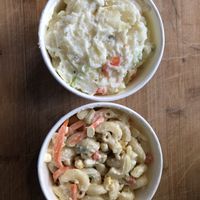 Potato salad and macaroni salad sides   at Loving Hut - Ledgewood in Ledgewood