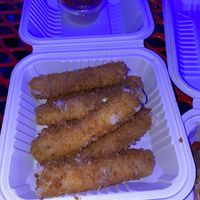 "Mozzarellas” sticks  at Loving Hut - Ledgewood in Ledgewood