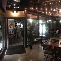 The view from outside at night. at Restoran ŠtoRiJa in Rijeka