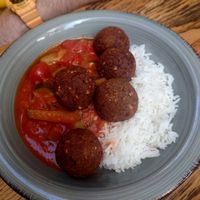 Veganski meat ball at Restoran ŠtoRiJa in Rijeka