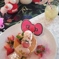 The pancake at Hello Kitty Show Box in Awaji