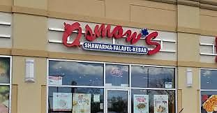 Storefront at Osmow's Modern Mediterranean in Pickering