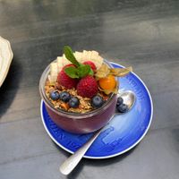 Açai bowl  at Cafe Fleuri in Odense