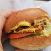 Bacon Cheeseburger at Saucy in Sheffield