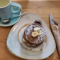 Vegan & buckwheat pancakes at Carli's Coffee in Echternach