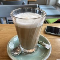 Late macchiato with oat milk  at Carli's Coffee in Echternach