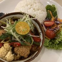 Thai sweet and sour. Spicy with red chilies  at b twelve in Kuantan