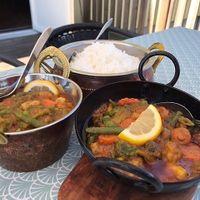 Balti and Korai looked the same but Very distinct and delicious seasoned! at Indian Cook Art in Moensteraas