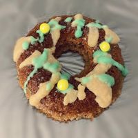 Cinnamon donut at Planet Bake in New York City