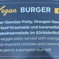 Veganer Burger  at Das Meyers in Cochem