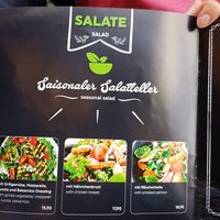 Vegetarian salad at Das Meyers in Cochem