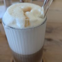 Pumpkin Spice Latte mit Sojamilch at Seasalt Café in Bruchsal