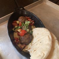 Meatless meatball and hummus  at Walt Disney World - Docking Bay 7 Food and Cargo in Lake Buena Vista