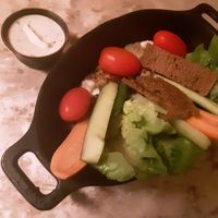 Takodana Veggie Dippers - Black Bean Hummus, Edible Soil w/ Nuts, Chilled Dipping Vegetables, & Multigrain Crisps, w/ a side of "Ranch" at Walt Disney World - Docking Bay 7 Food and Cargo in Lake Buena Vista