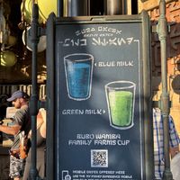 part of the menu   at Walt Disney World - Milk Stand in Lake Buena Vista