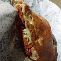 Vegan Pepperoni Calzone at Sarpino's Pizzeria in Northbrook