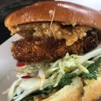 Tofu burger  at Souls - Torvehallerne in Copenhagen