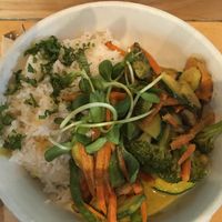 Yellow Curry Bowl at The Plant Cafe Organic - Downtown in San Francisco