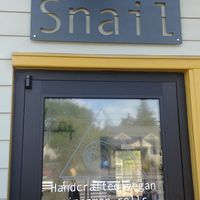 Front door at Hail Snail in Portland