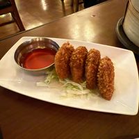 Pumpkin Croquettes  at The Orchid Vegan Restaurant in York