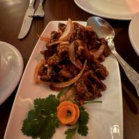 Beef okay sauce  at The Orchid Vegan Restaurant in York