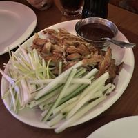 Crispy “duck"  at The Orchid Vegan Restaurant in York