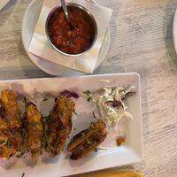 Vegetarian Pakora   at Tandoori Hut in Tenerife
