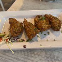 Onion bhaji   at Tandoori Hut in Tenerife
