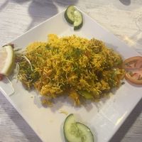 Vegetable biryani   at Tandoori Hut in Tenerife