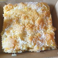 Orange Semolina Cake. Big slab $5 at Tammy's Borek in Preston
