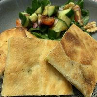 Beautiful lunch with my mum’ home made salad  at Tammy's Borek in Preston