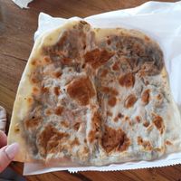 Cheese and Spinach Gozleme at Tammy's Borek in Preston