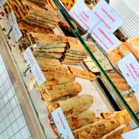 The range of delicious boreks ♡♡♡ at Tammy's Borek in Preston