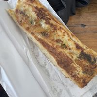 Cheese and spinach borek   at Tammy's Borek in Preston