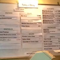 menu at Masao's Kitchen in Waltham